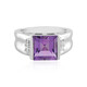 Uruguayan Amethyst Silver Ring