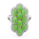 Imperial Chrysoprase Silver Ring