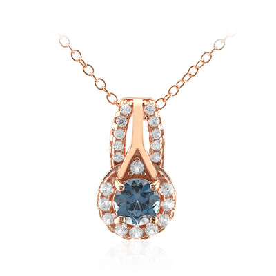 London Blue Topaz Silver Necklace