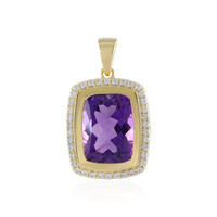 Moroccan Amethyst Silver Pendant