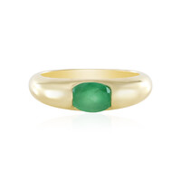 Socoto Emerald Silver Ring