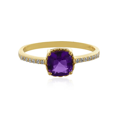 Amethyst Silver Ring