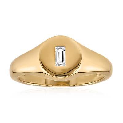 9K SI1 (G) Diamond Gold Ring (Annette)