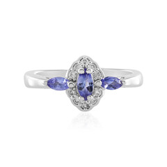 Tanzanite Silver Ring