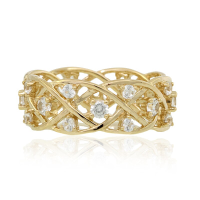 9K Zircon Gold Ring (de Melo)