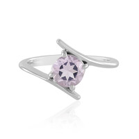 Rose de France Amethyst Silver Ring