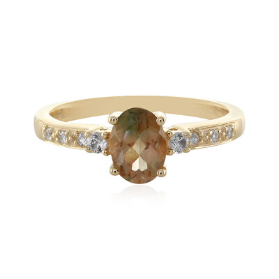 9K Oregon Sunstone Gold Ring