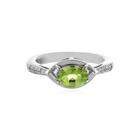 Peridot Silver Ring