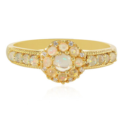 Welo Opal Silver Ring