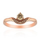 9K VS1 Argyle Rose De France Diamond Gold Ring (Annette)