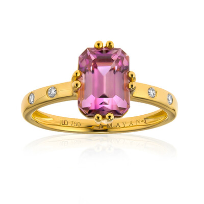 18K Pink Diaspore Gold Ring (AMAYANI)