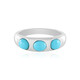 Sleeping Beauty Turquoise Silver Ring