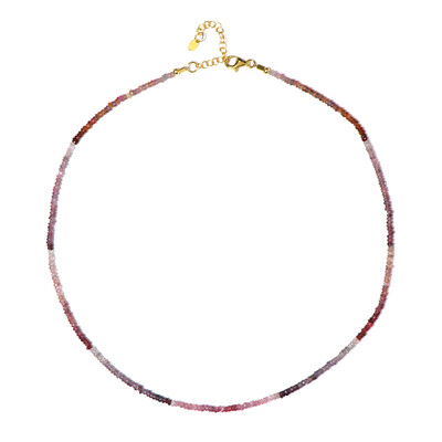 Fancy Spinel Silver Necklace