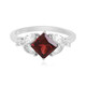 Indian Garnet Silver Ring