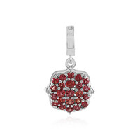 Tanzanian Ruby Silver Pendant