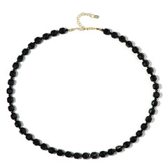 Black Onyx Silver Necklace