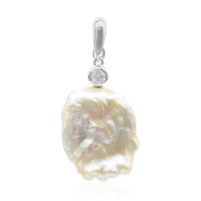 Freshwater pearl Silver Pendant (TPC)