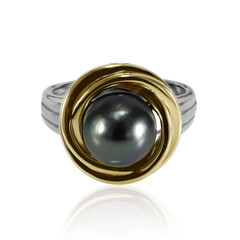 Tahitian Pearl Silver Ring (TPC)