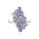 Tanzanite Silver Ring