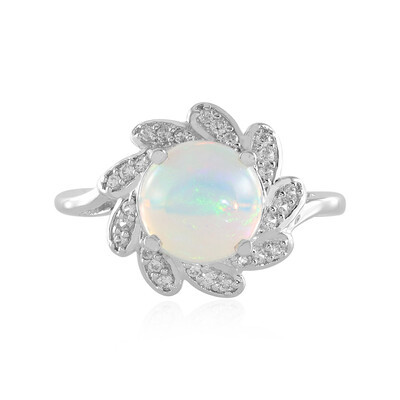 Welo Opal Silver Ring