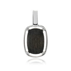 Black Oak Silver Pendant