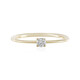 9K IF (G) Diamond Gold Ring