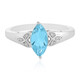 Sky Blue Topaz Silver Ring