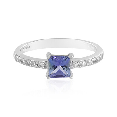 Tanzanite Silver Ring