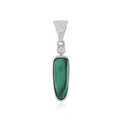 Malachite Silver Pendant