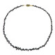 Black Diamond Silver Necklace