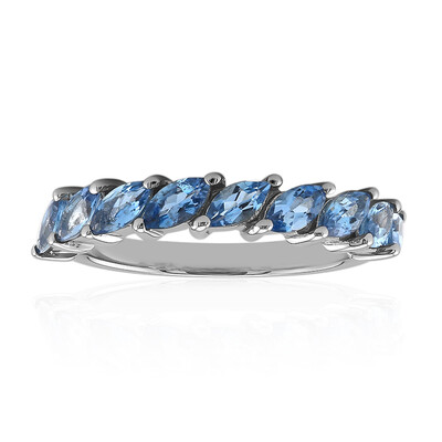 Ofiki Aquamarine Silver Ring