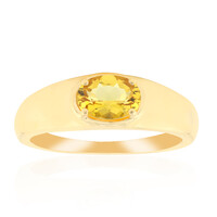 9K Australian Golden Beryl Gold Ring