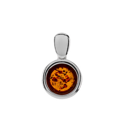 Baltic Amber Silver Pendant (dagen)