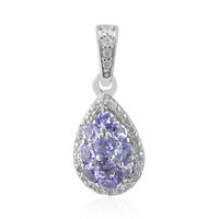 Tanzanite Silver Pendant