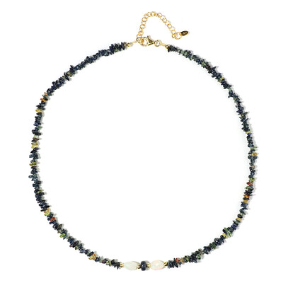 Madagascar Blue Sapphire Silver Necklace