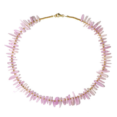 Kunzite Silver Necklace (Riya)