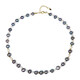 Mystic Freshwater Pearl Silver Necklace