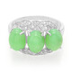 Imperial Chrysoprase Silver Ring