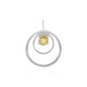 Yellow Beryl Silver Pendant