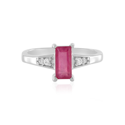 Madagascar Ruby Silver Ring