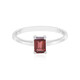 Mozambique Garnet Silver Ring