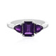 Zambian Amethyst Silver Ring