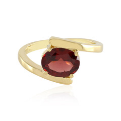 Mozambique Garnet Silver Ring