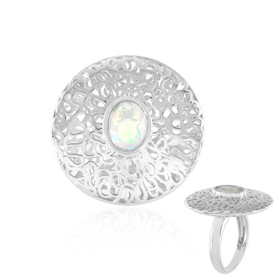 Welo Opal Silver Ring (MONOSONO COLLECTION)