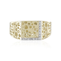 9K I2 (I) Diamond Gold Ring (Ornaments by de Melo)