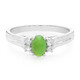 Imperial Chrysoprase Silver Ring