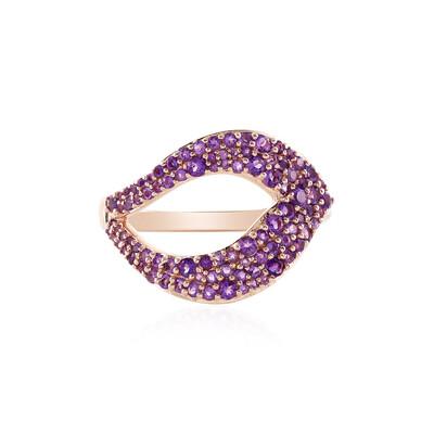 Amethyst Silver Ring