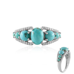 Campitos Turquoise Silver Ring (Faszination Türkis)