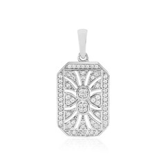 Zircon Silver Pendant