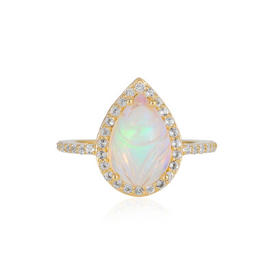 Welo Opal Silver Ring